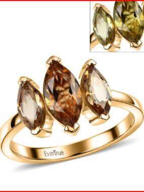 Autumn Alexite Royale Trio Ring